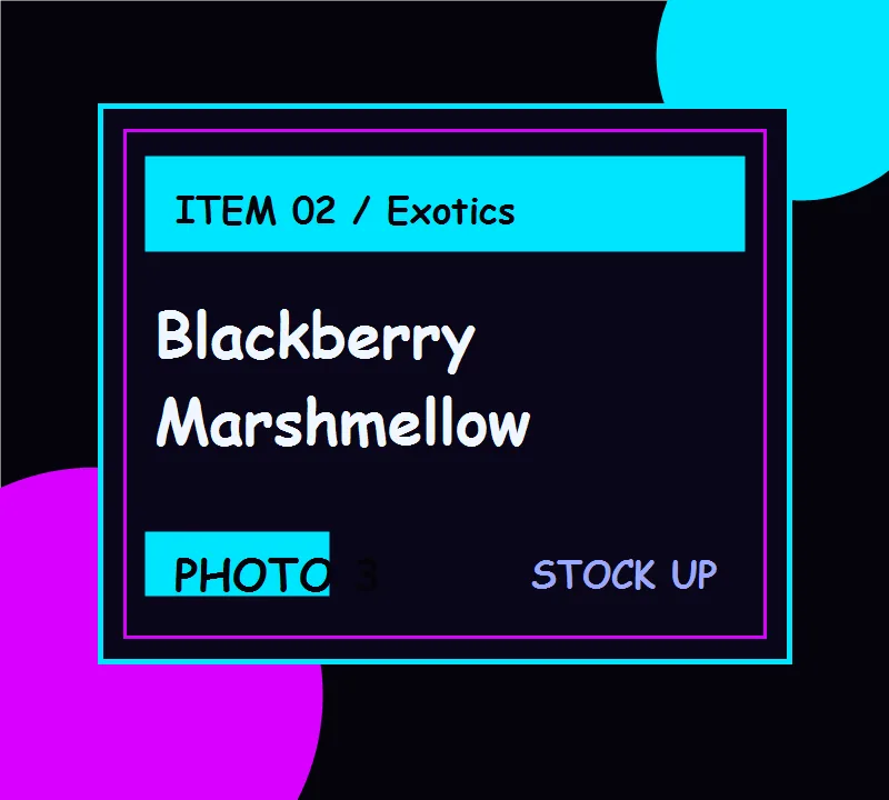 Blackberry Marshmellow third preview
